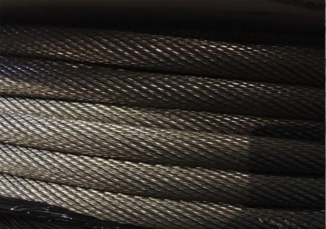 Two methods of galvanized steel wire rope